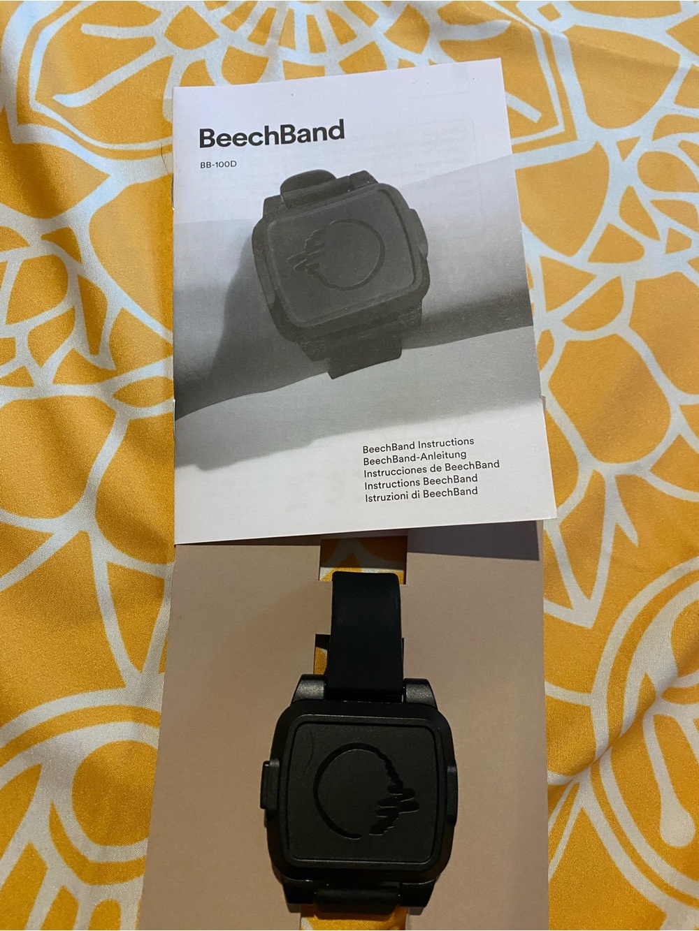 Beechband Wearable with Silicone Band